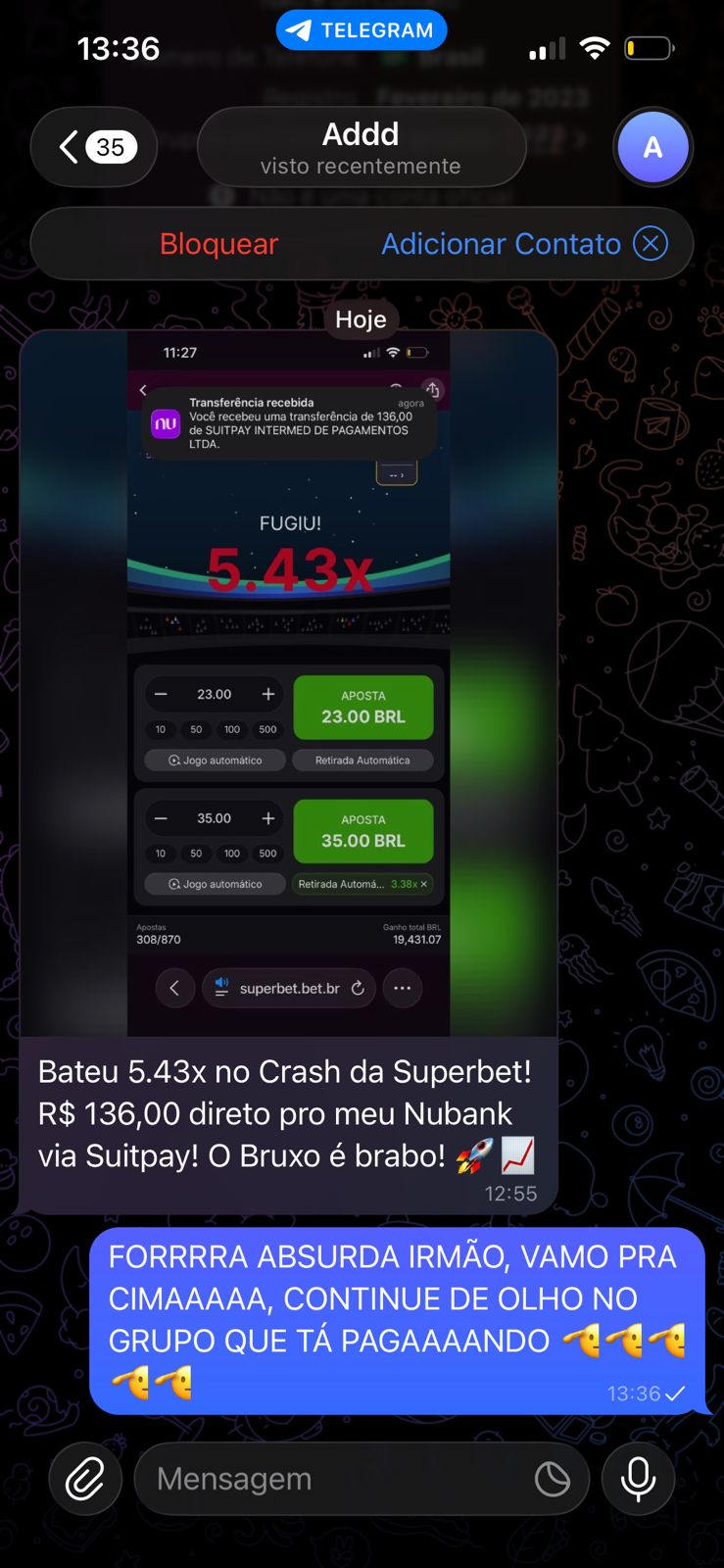 print ganho